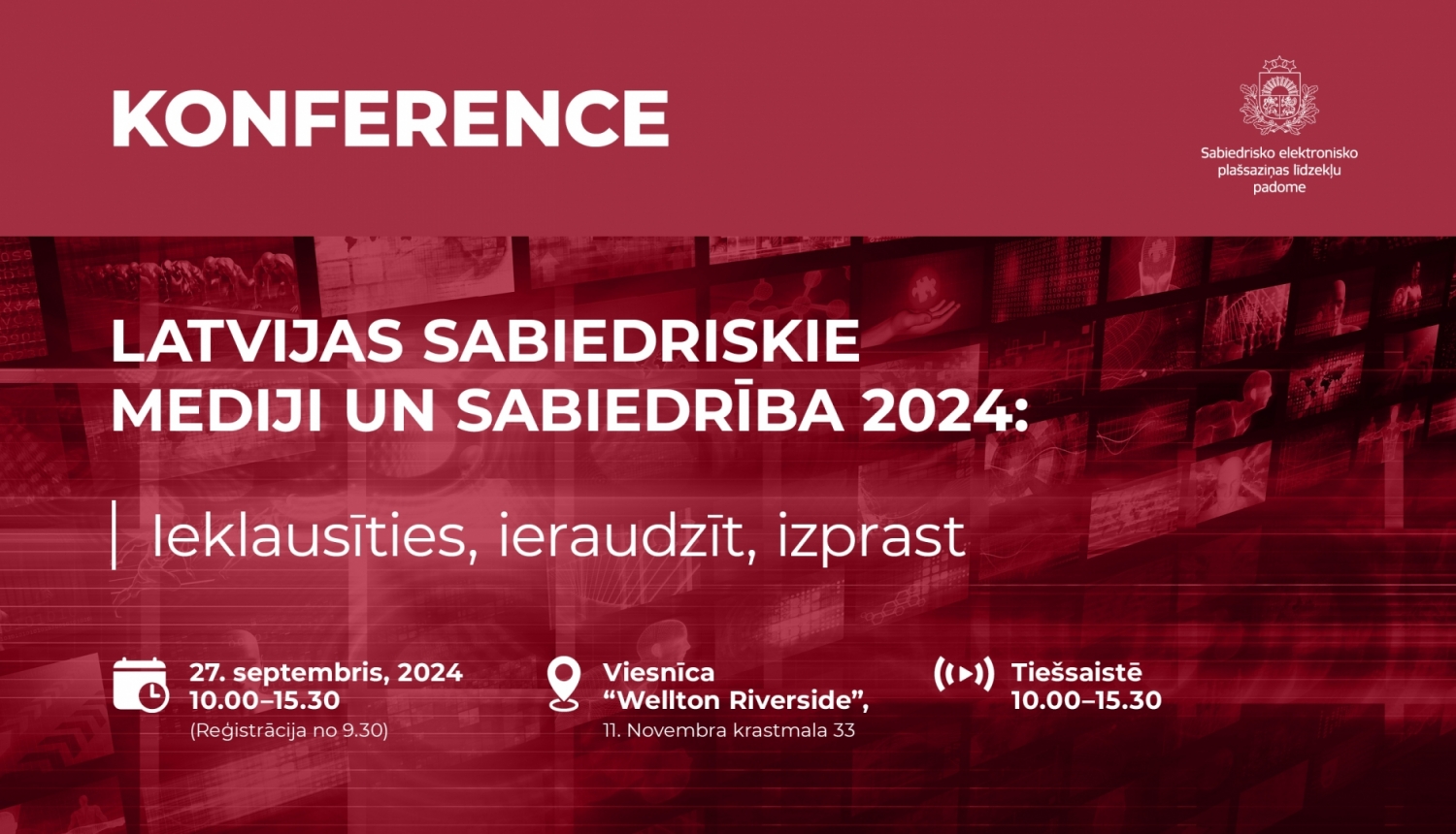 Konference “Latvijas sabiedriskie mediji un sabiedrība 2024: ieklausīties, ieraudzīt, izprast”